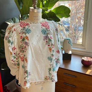 SOLD OUT Fabulous Farm Rio Louise Blouse - L